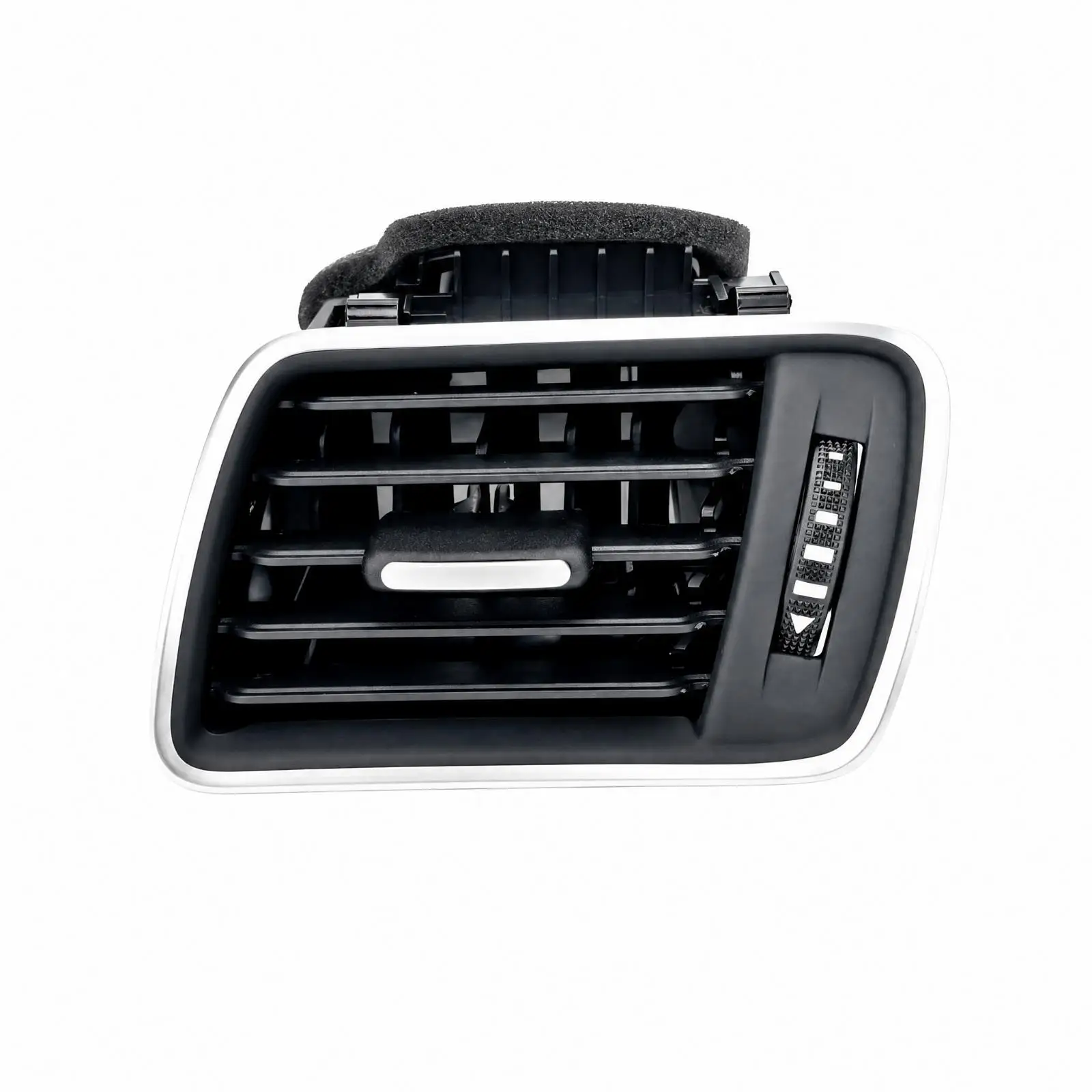 Dashboard Air Ventilation Outlet Precision Cut Replacement Dashboard Air Vent with Adjustable Louvers Black for Vehicle Repair