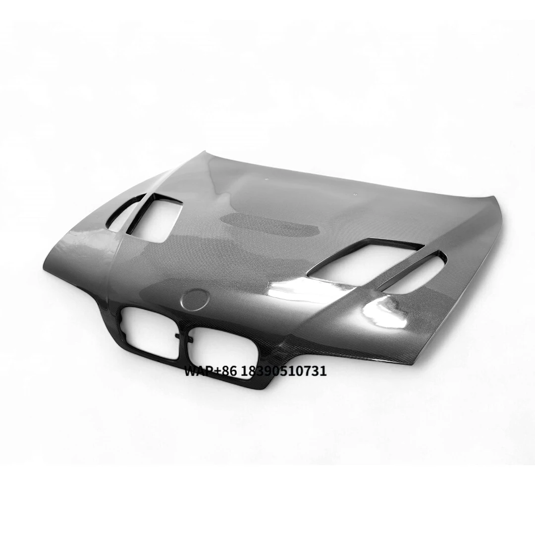 

GTR Style Carbon Fiber Front Engine Bonnet Hood for E39 1995-2003 Auto Parts New Condition