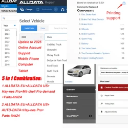 2025 Alldata Auto Data Online Account for Auto-data Hay-nes Pro Mit-chell Workshop Car Repair Software Support Mobile Login