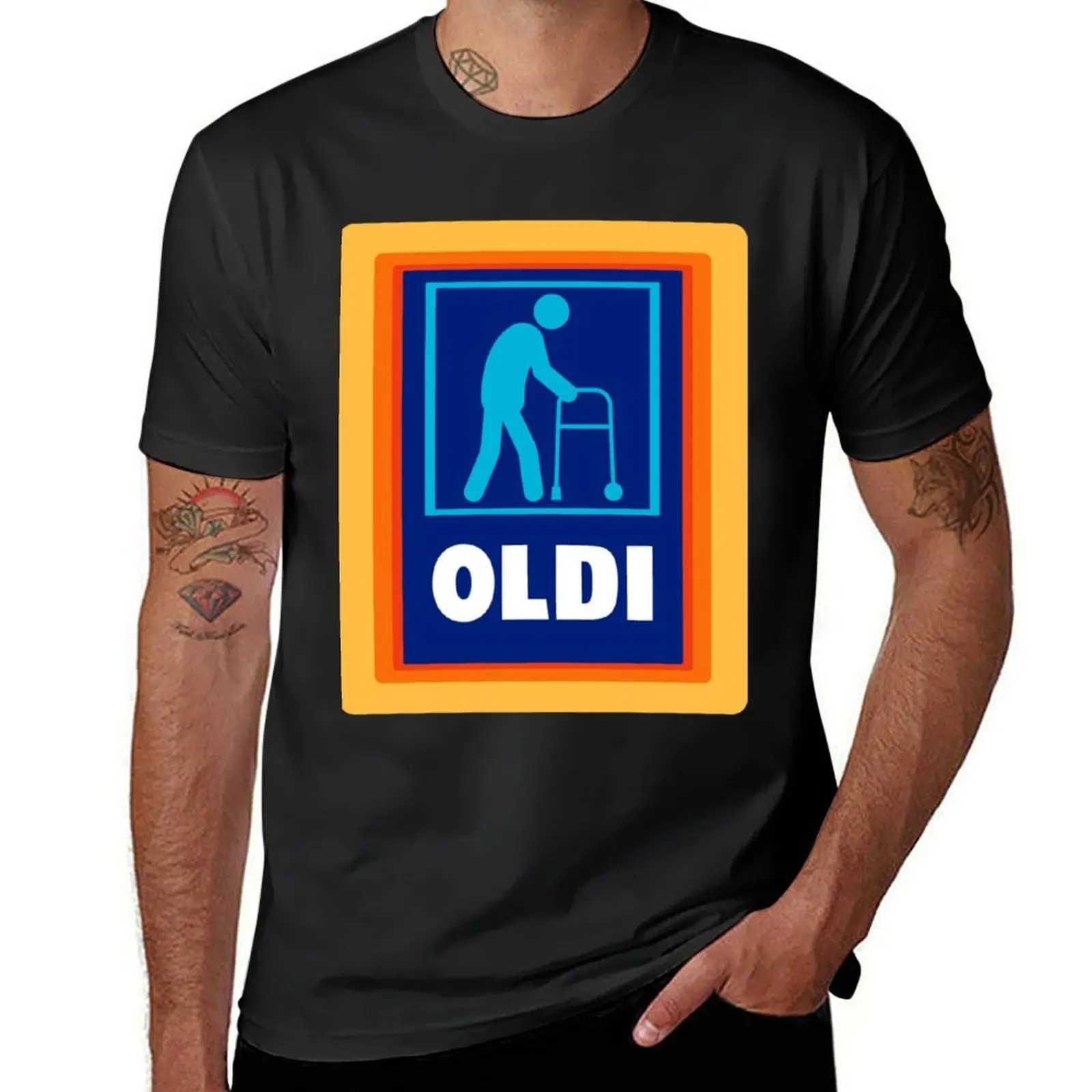 Oldi Classic T-Shirt animal prinfor boys customizeds vintage clothes customs mens graphic t-shirts pack