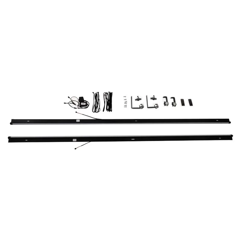 Chassis side skirt lights for car modification, bottom lights, aluminum alloy modification decoration