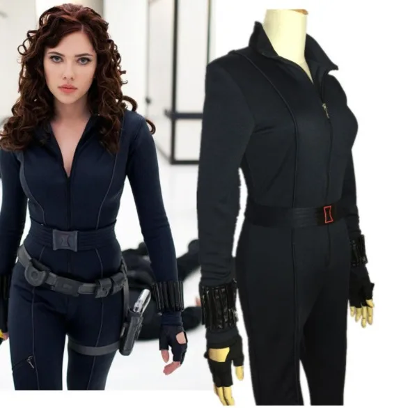 

Captain America 3 Black Widow Cosplay Avengers One-piece Battle Suit Cosplay