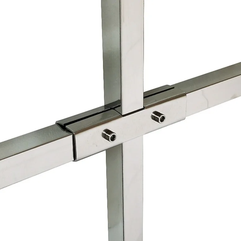 

4 шт. зажимной фланец из нержавеющей стали для квадратного стержня трубы 25*25 мм