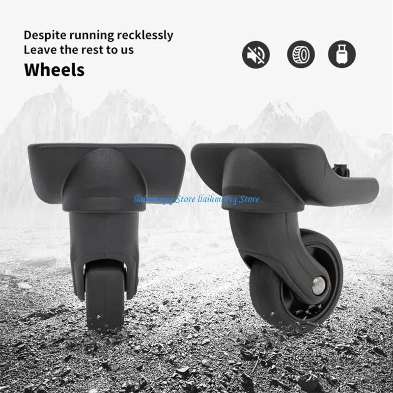 573B 4Pcs Universal Quiet For Luggage Smooth Rolling Practical Suitcase Wheel