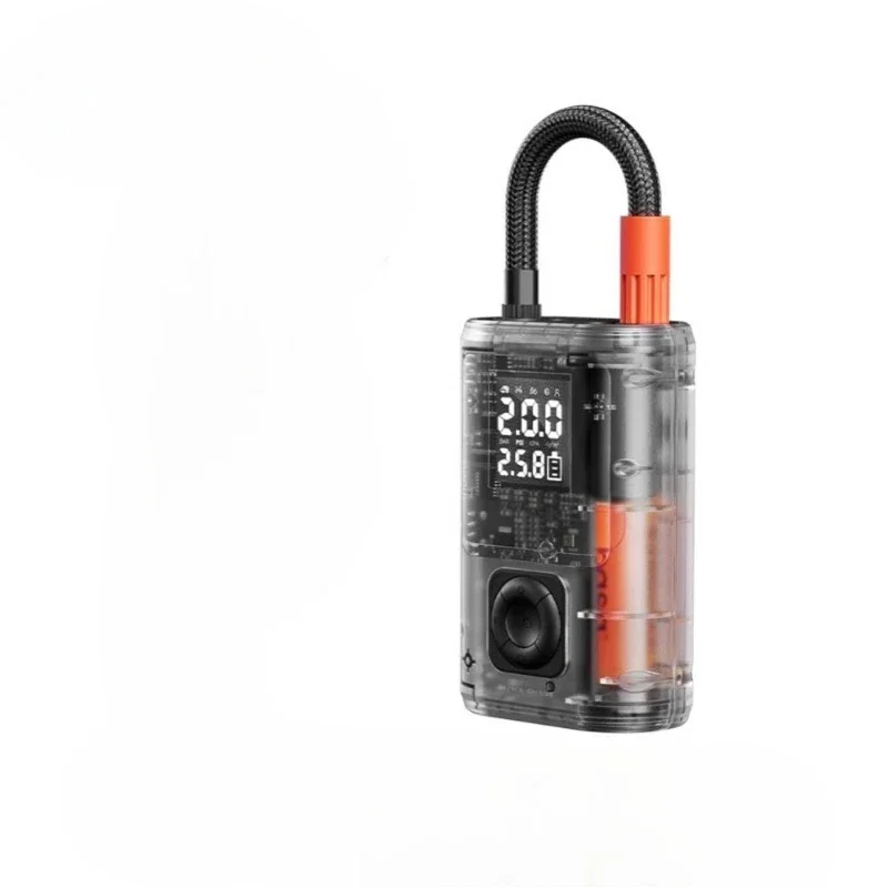 Portable Wireless Car Air Pump - Electric Tire Inflator for Cars And Bicycles - Battery Powered Quick Inflation Treasure