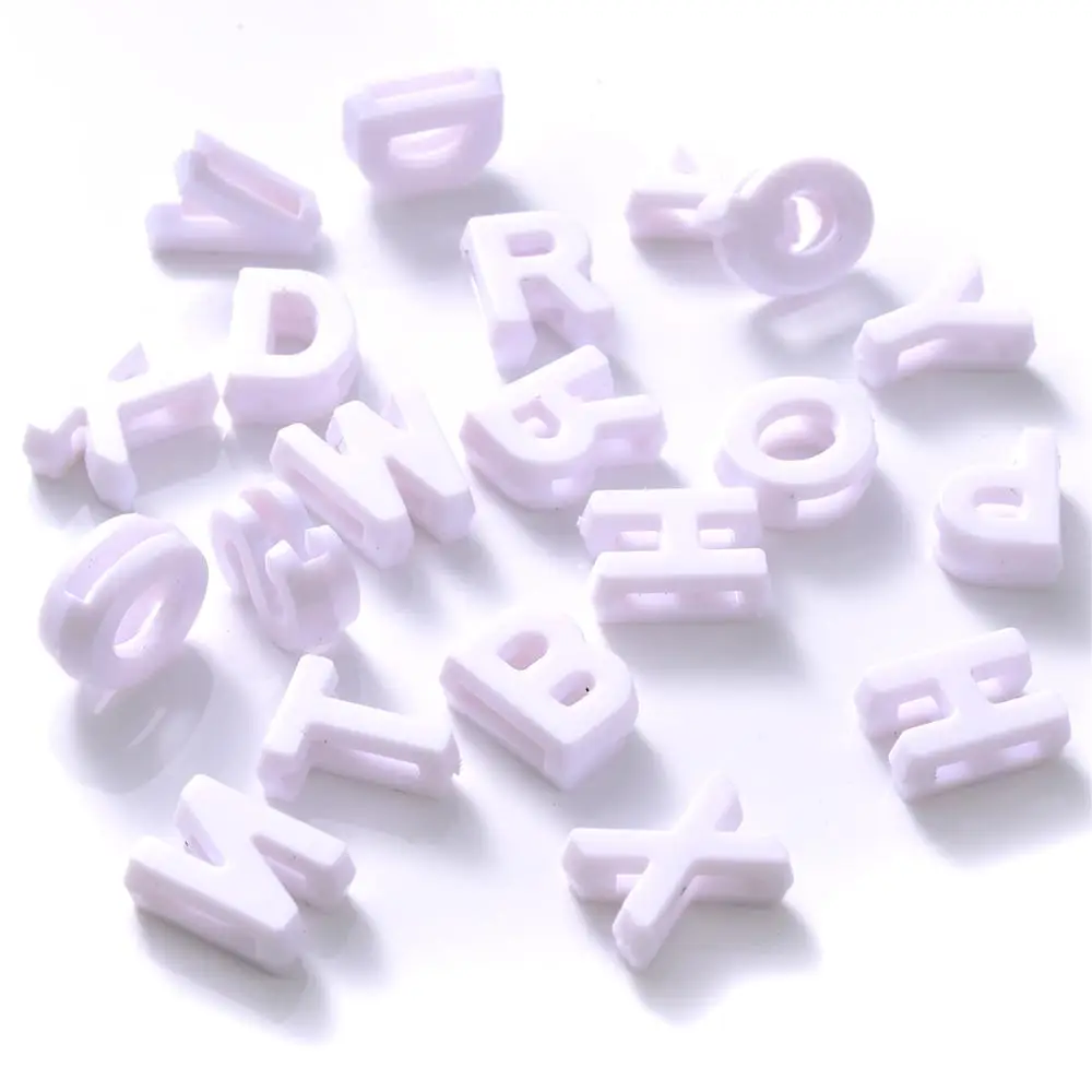 100 Stück 12 mm mehrfarbige zufällige Buchstabenperlen, Acryl-Alphabet-Perlen für Schmuckherstellung, DIY-Armband, Halskette, Schlüsselanhänger, Zubehör – Detail 16