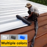 A Waterproof Tape with 50cm Wide and 10m Long, with Built-In Adhesive, Can Be Covered with Large Area and Leaky Holes, Anti-Rust Renovation, Anti-Corrosion, the Role of Anti-Aging, Suitable for Outdoor Roof, Container, Construction Site Factory