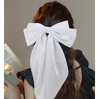 2 Women's Black and White Bow Hair Clips, Elegant Hair Accessories, Fashionable, Suitable for Daily Hair Accessories