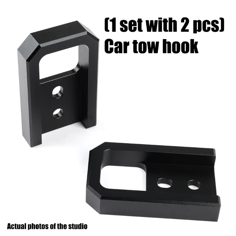 

H3CE 2 шт. нержавеющие буксирные крюки для 2024-2026 гг. Стальной материал Простая установка Решение для безопасной