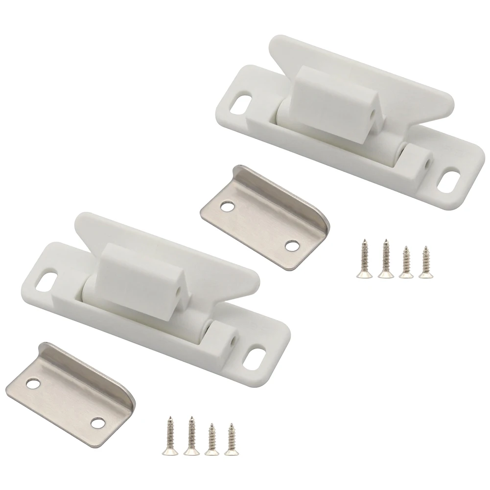 

2pcs RV Drawer Latches Entry Catch For Trailer Drawer Retainer Catch With Screws Cabinet Ccccccccccccccccccccccccccccccccccccccc