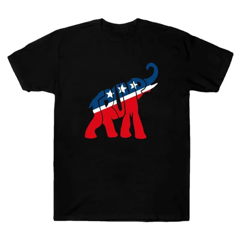 Vote Trump 2024 Again Republican Elephant T-Shirt Keep America Great Strong Almighty Elephant Tee Shirt