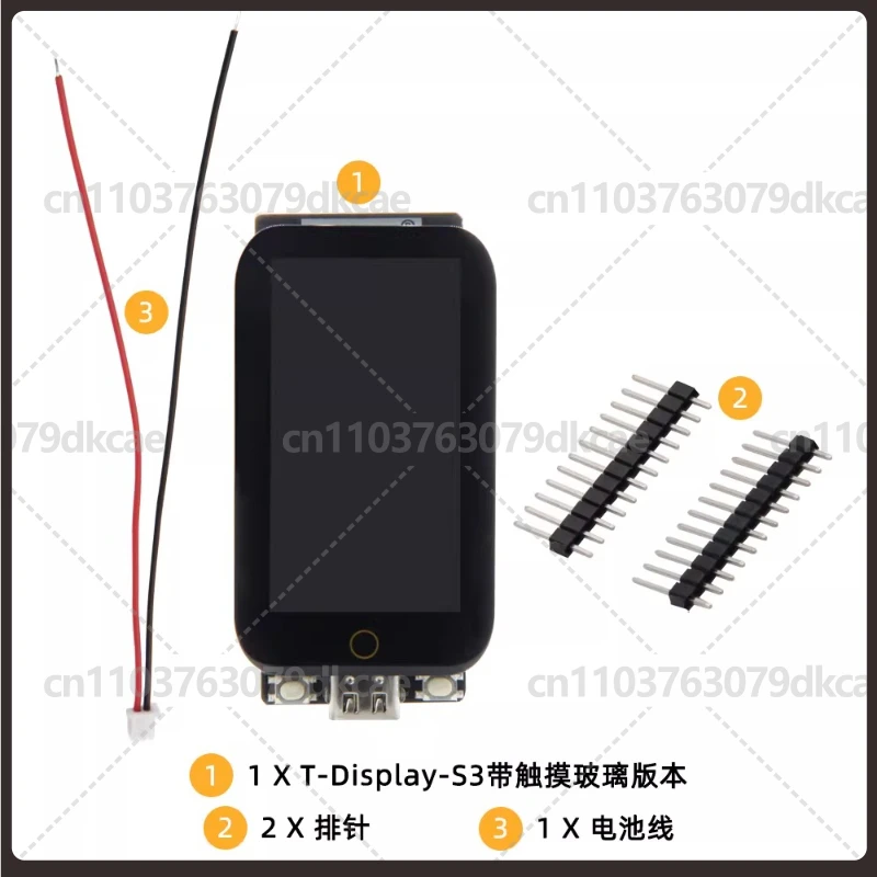 

for LILYGO T-Display-S3 1.9 Inch Touch LCD Screen WiFi Bluetooth ESP32-S3 Development Board