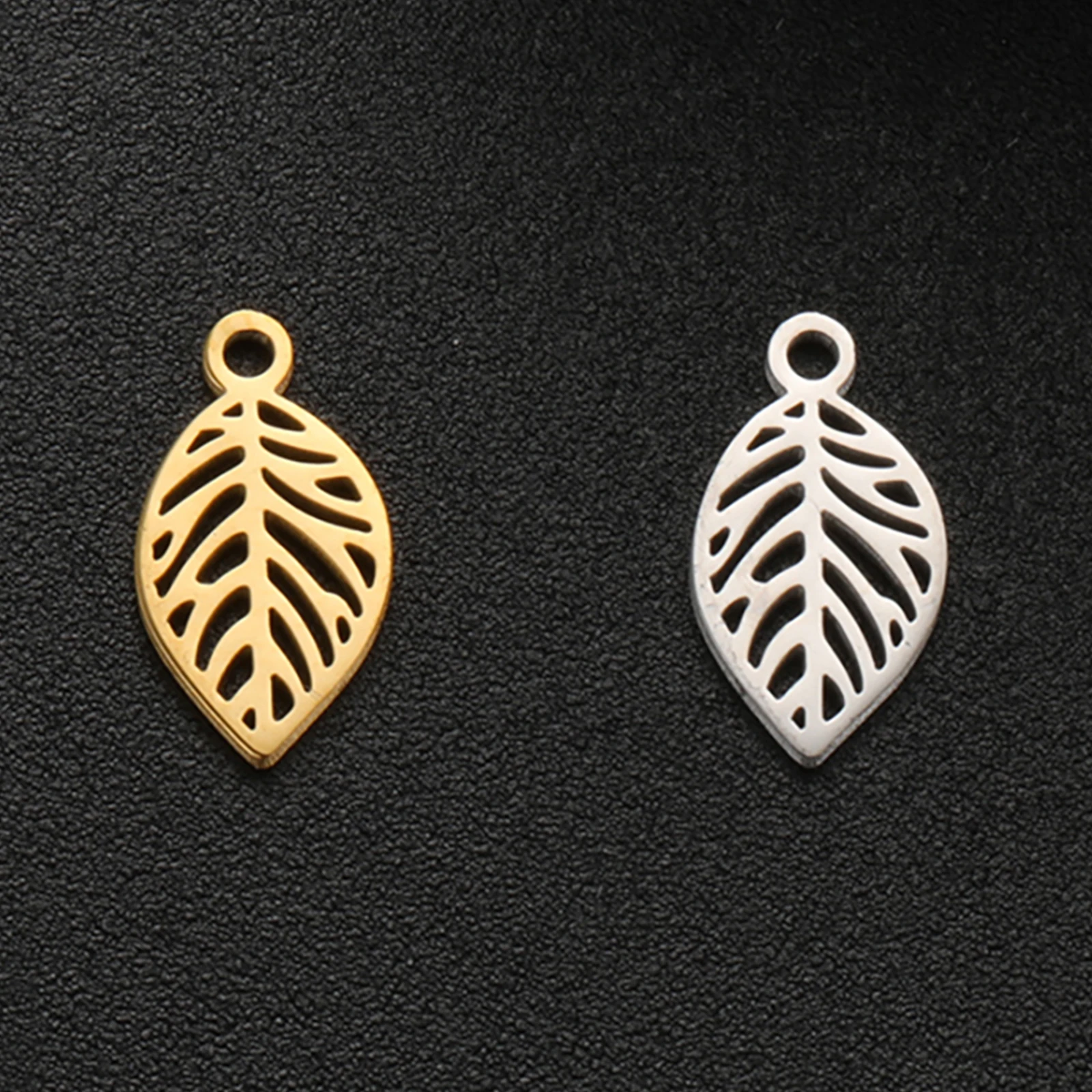 5pcs Stainless Steel Charms for DIY Jewelry Making