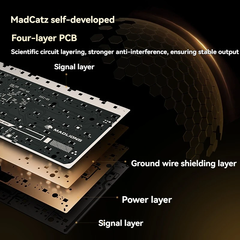 คีย์บอร์ดเกมมิ่ง TITAN68 Turbo Magnetic Switch แบบมีสาย RGB RT0.001 คีย์บอร์ดอีสปอร์ต Valorant สำหรับเล่นเกมและทำงาน