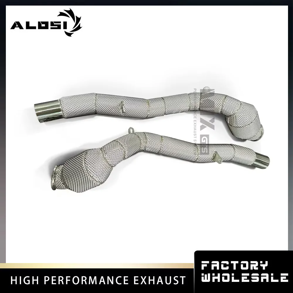 

For Ferrari GTC4 LUSSO 3.9T 2017-2019 Downpipe High Performance Exhaust Modified Racing Performance Power Enhancement
