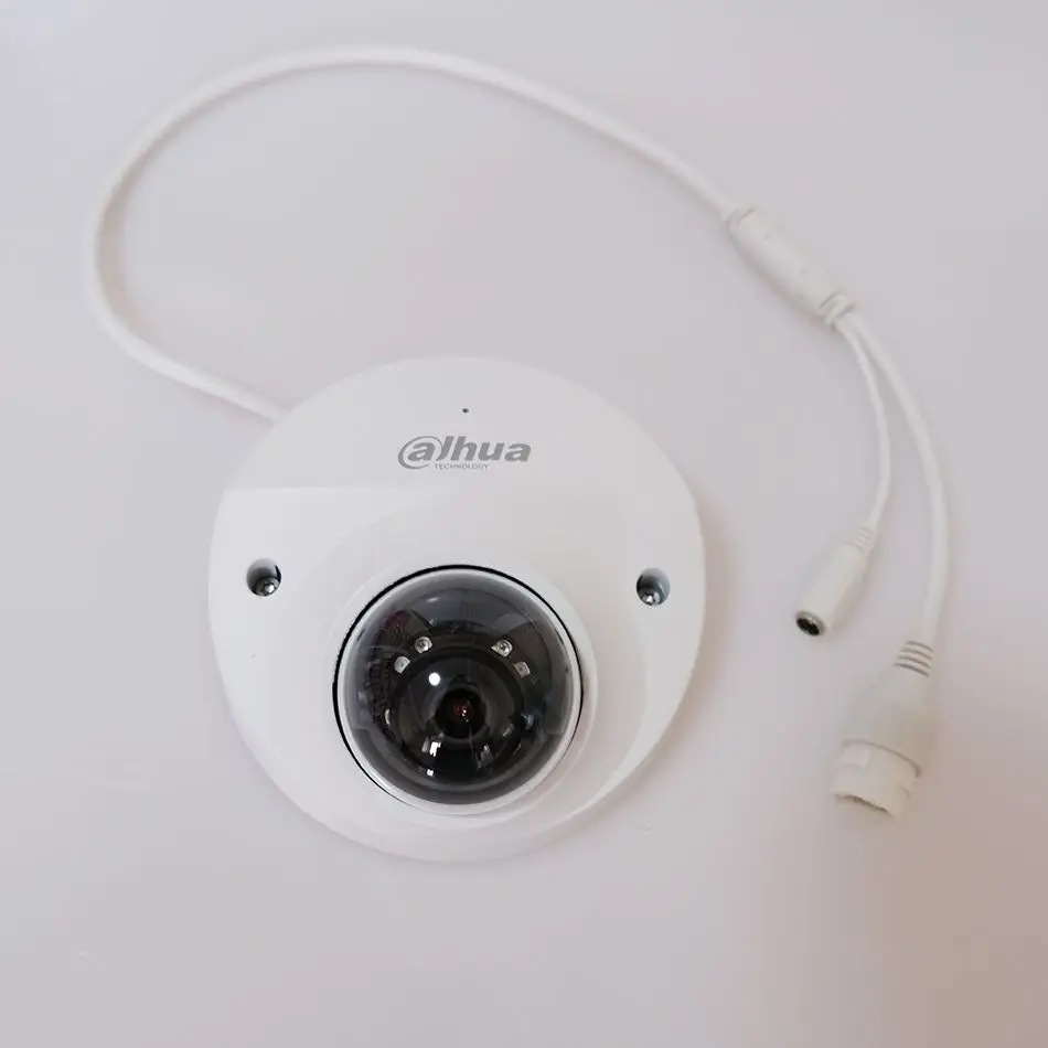 Dahua IP Camera POE IPC-HDBW2431F-AS-S2 4MP Lite IR Fixed-focal built-in Mic Dome Network CCTV Camera