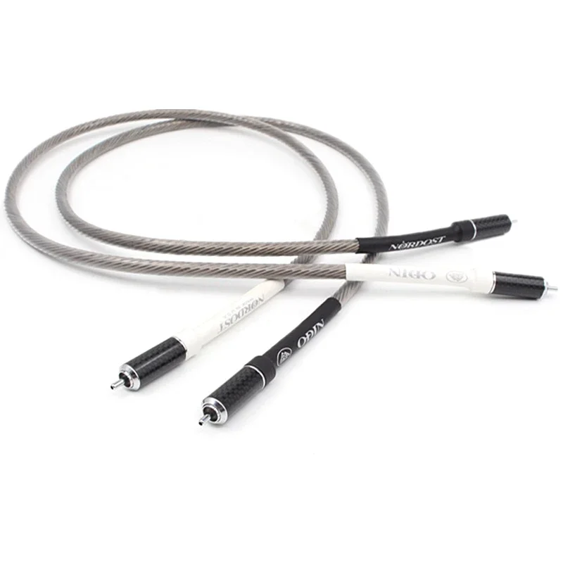 Pair Nordost Odin 7N Silver Plated RCA Cable 12Cores HiFi Audio XLR Balanced Interconnect Line