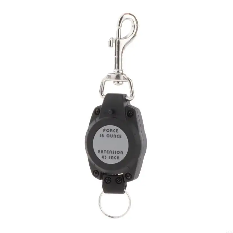 

XXFC Scubas Gear Retractor Dives Gear Retractable Tethers Scubas Retractor Clip for Diving, Spearfishing, Swimming Easy to Use