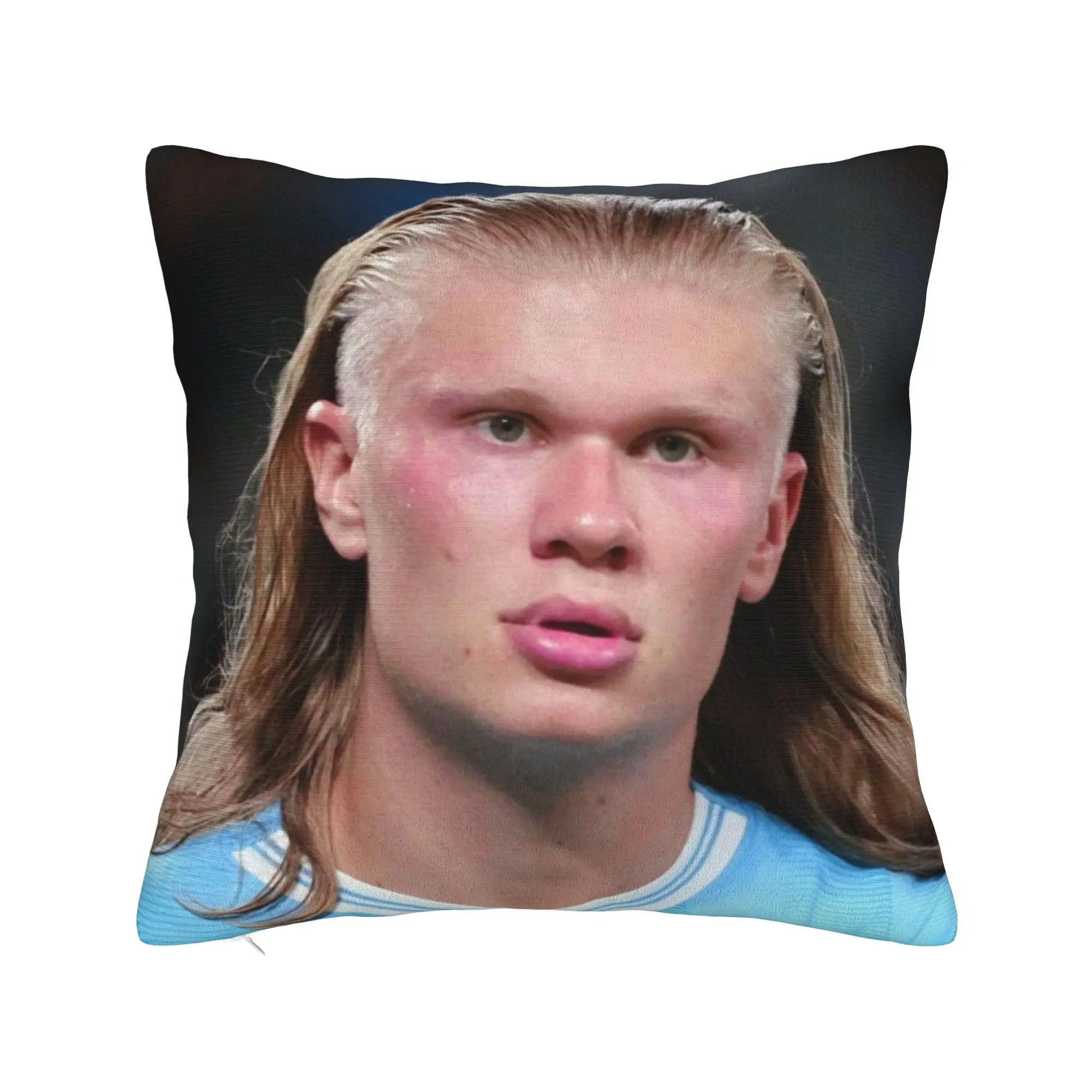 Pillow Case Norway Haaland soccer fan Soft  Pillow Cover For Sofa Car Home Decor Novelty Pillowcases