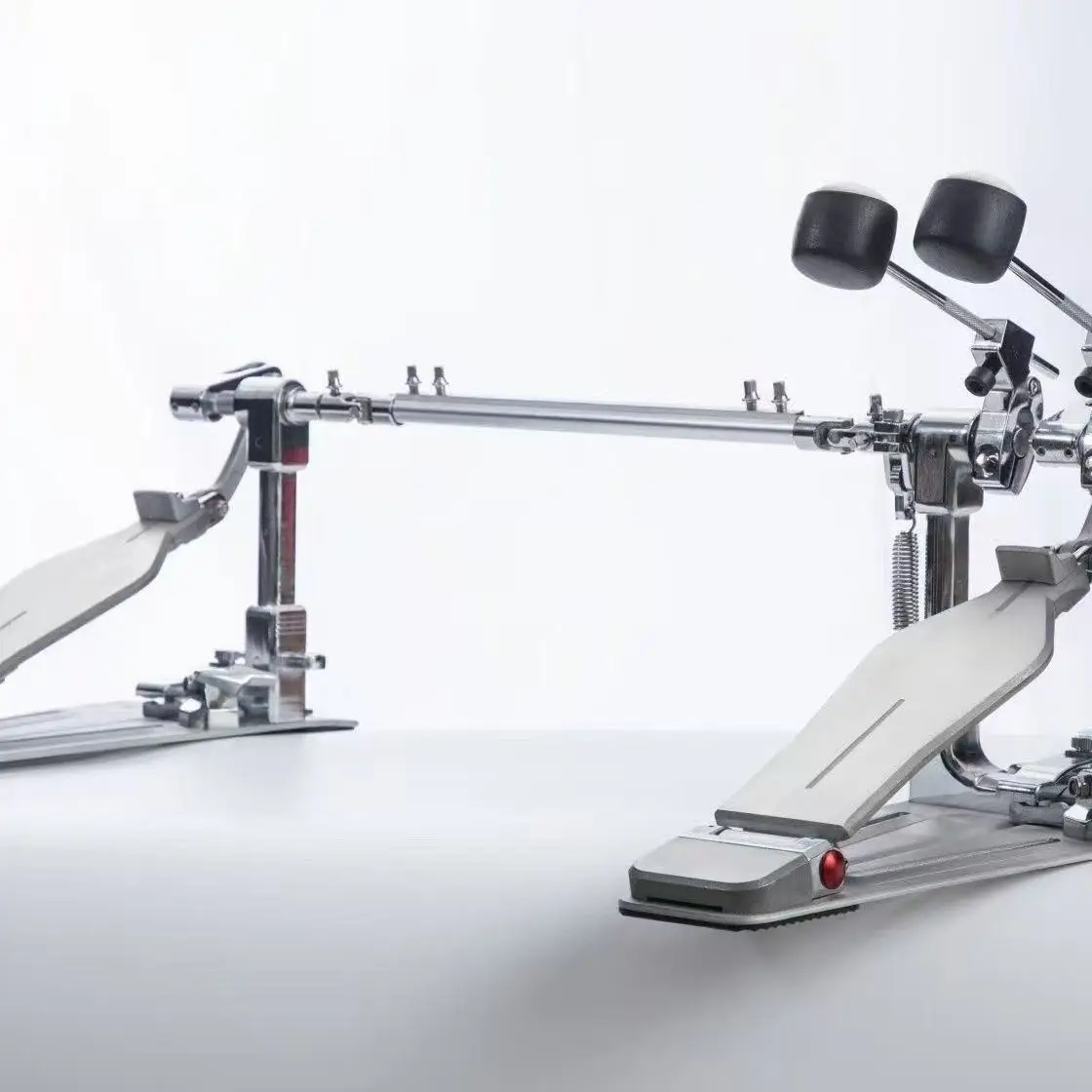 Portable Double Bass Drum Pedal Direct‑Drive Adjustable Percussion Hardware For Acoustic Drum Kit Band Stage Daily Practice