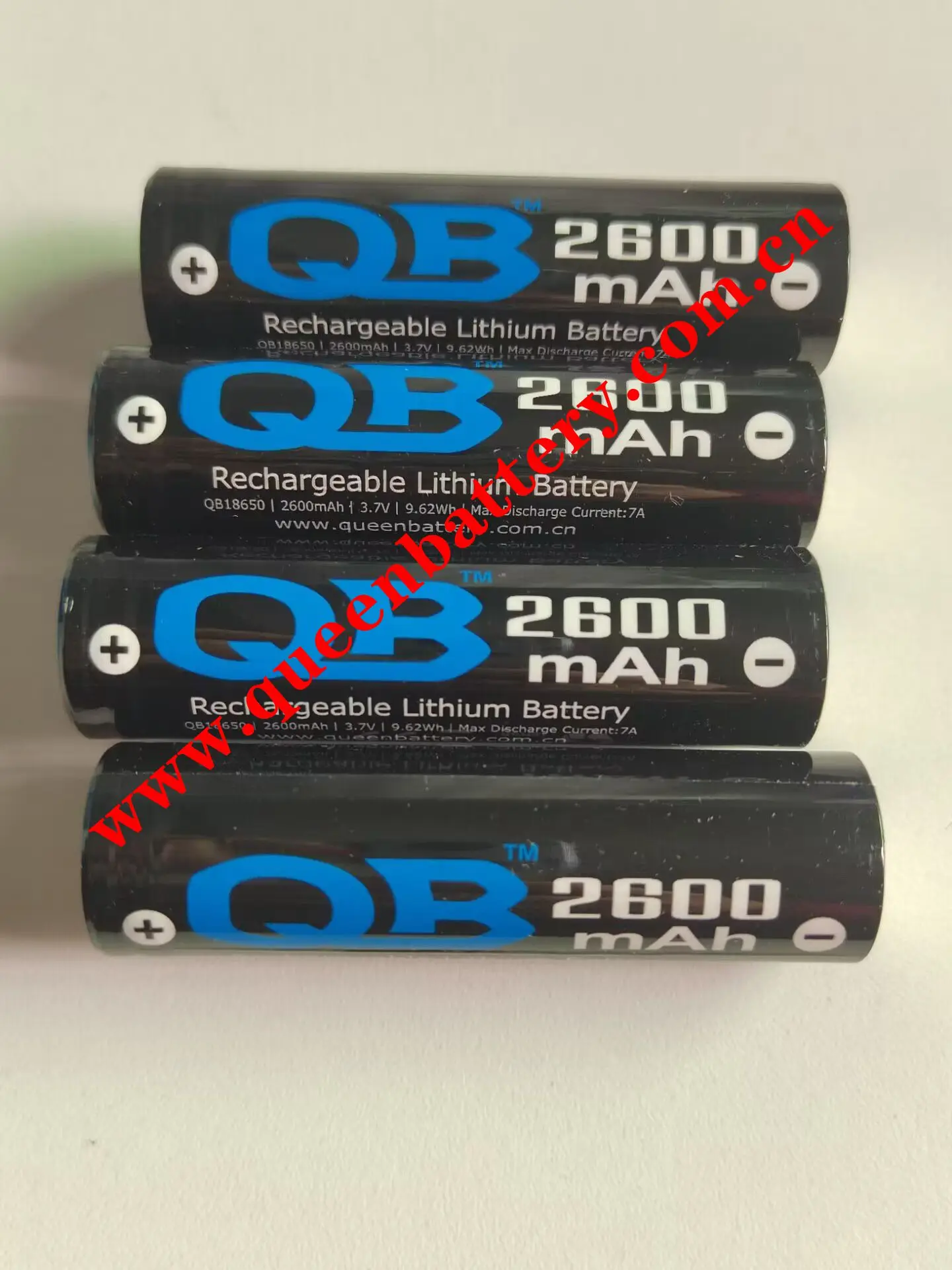 (200pcs/lot free shipping)headlamp miner lamp battery QB 18650 QB18650 INR18650 2600mAh 7A battery cell 3.7V rechargeable cell