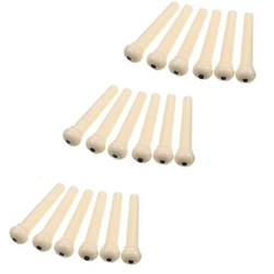 100% Brand New Pins Pegs Guitar Bridge 12 Pcs Accessories Acoustic Guitar Bridge Pins Fixed Holder Folk Guitar