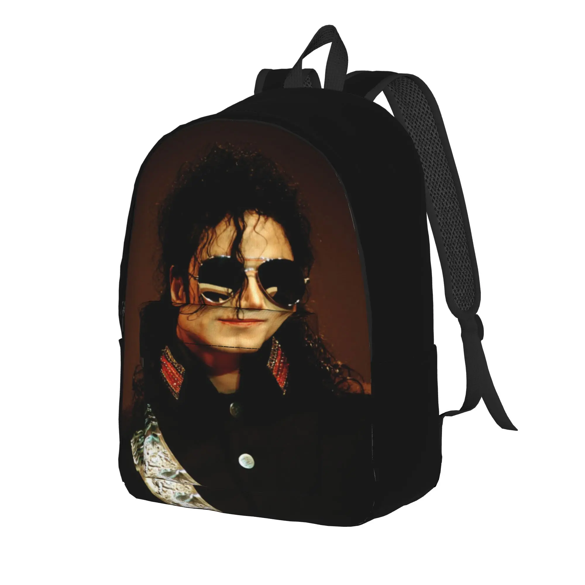 Michael Jacksons Musical Movie 2026 Backpack  Student Unisex Polyester Travel Backpacks Big Aesthetic School Bags Rucksack