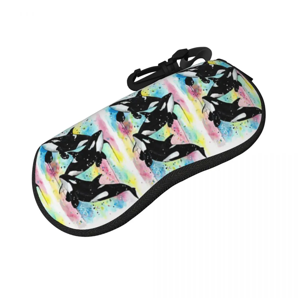 

Orcas (1) Shell Glasses Case Portable Sunglasses Box Women Men Soft Eyeglasses Bag Pouch