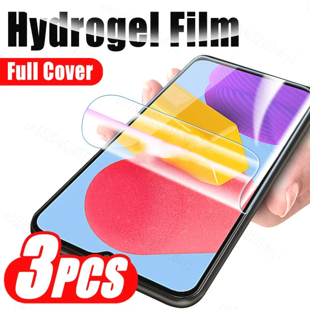 3PCS Hydrogel Film for Huawei Y9 Prime 2019 Y6 Y5 Y7 Y6P Y5P Y6S Y8P Y9S Screen Protector for Huawei P30 Lite P20 P40 P50 Pro