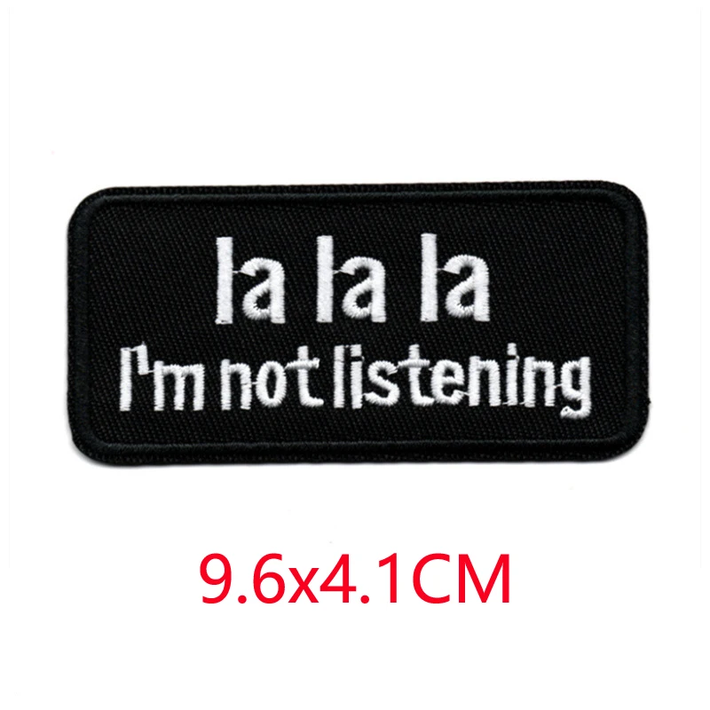 Brief Eisen auf Patches für Kleidung Designer bestickt taktische militärische Outdoor nähen kleine rot blau weiß schwarz gold parche diy – Detail 9