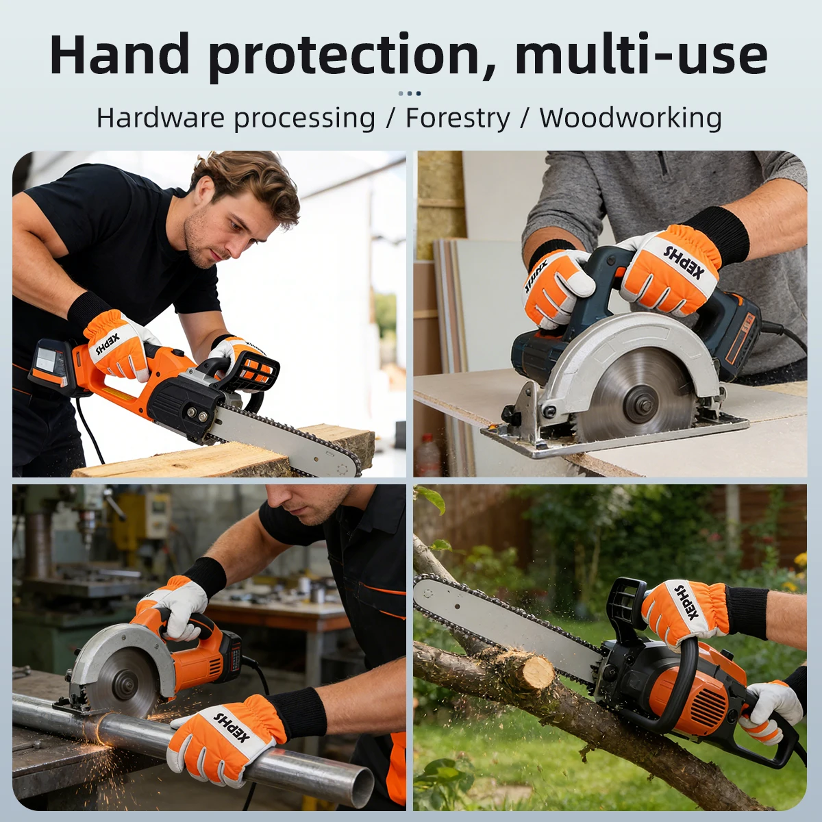 XYEHS 1 Pair Chainsaw Gloves C - огляд і ціна Leatherwork Classes