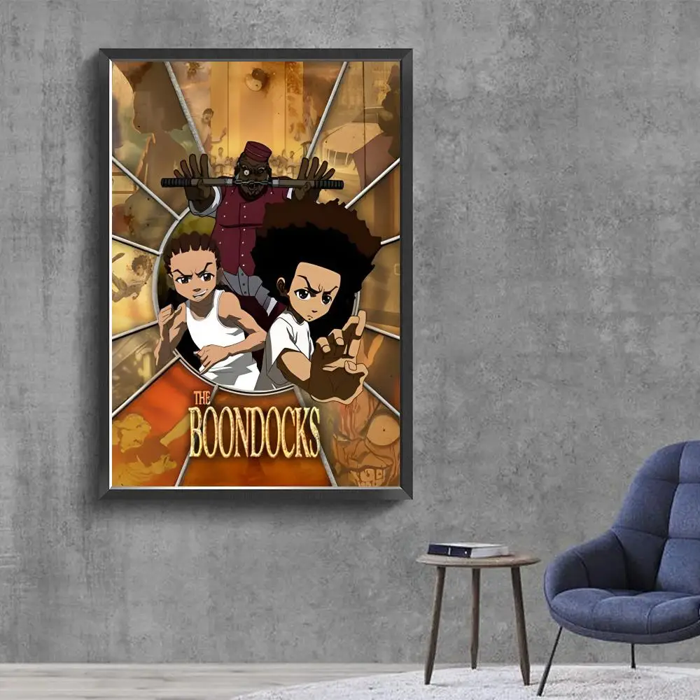 Boondocks Retro Movie Sticky Posters Vintage Room Bar Cafe Decor Nordic Home Decor