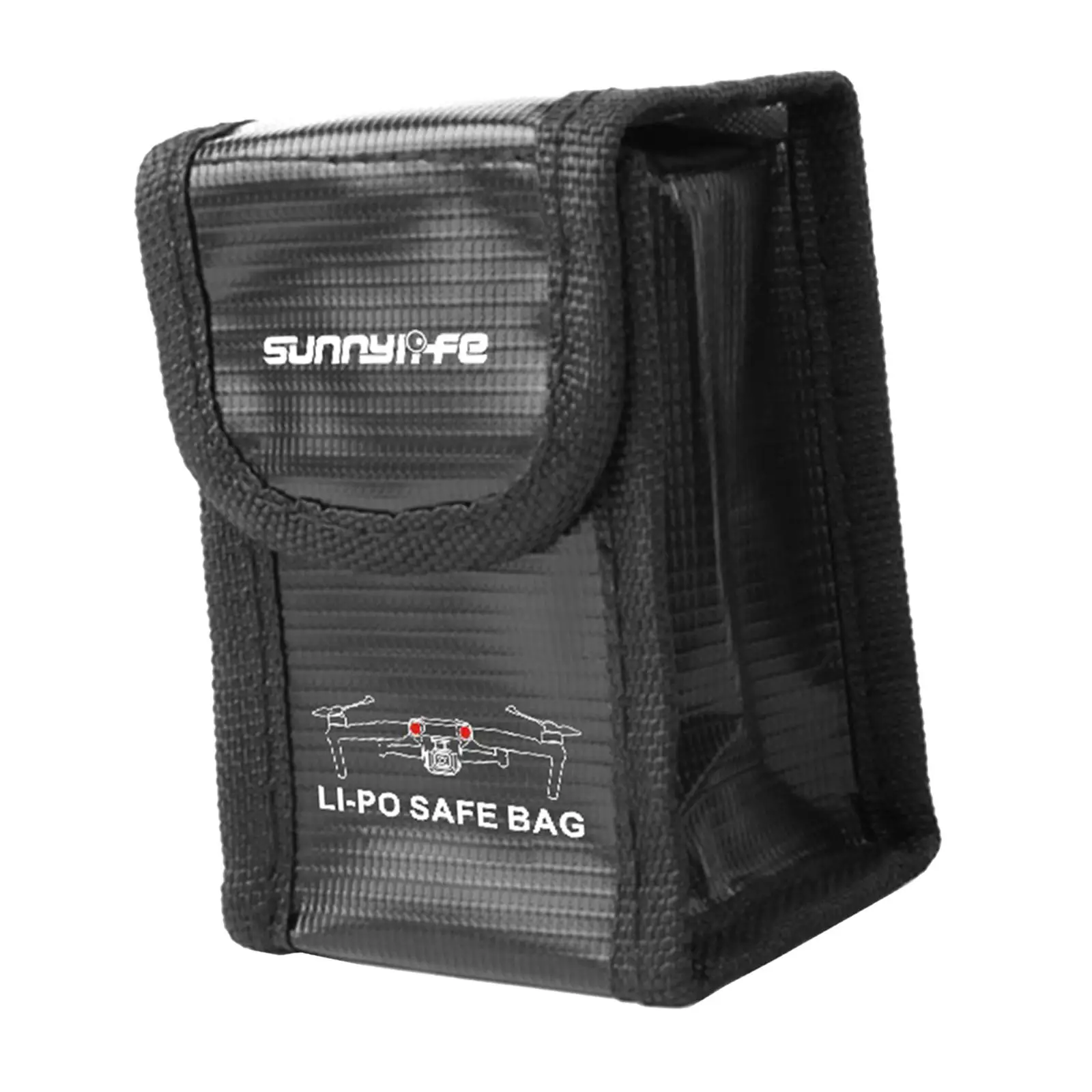 Fiberglas Lipo Batterie Schutzhülle Safe Tasche Tasche Feuerfest Explosionsgeschützt für DJI Mavic Air 2 Drone Travel