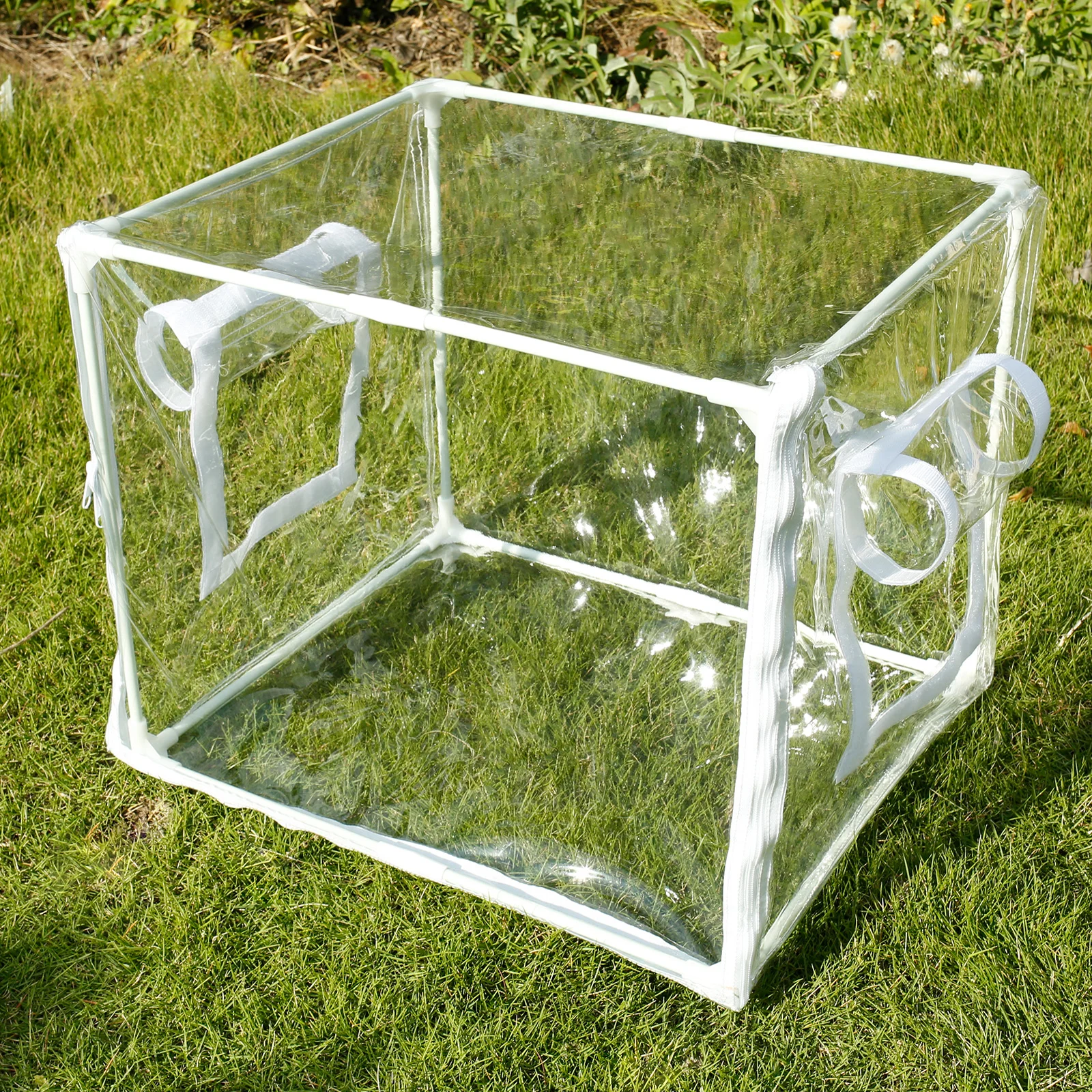 Greenhouse Plant Garden Tent  PVC Cover Insect-Proof Bird Portable Winter Flower Warm Room Anti-uv Windproof Planting Greenhouse