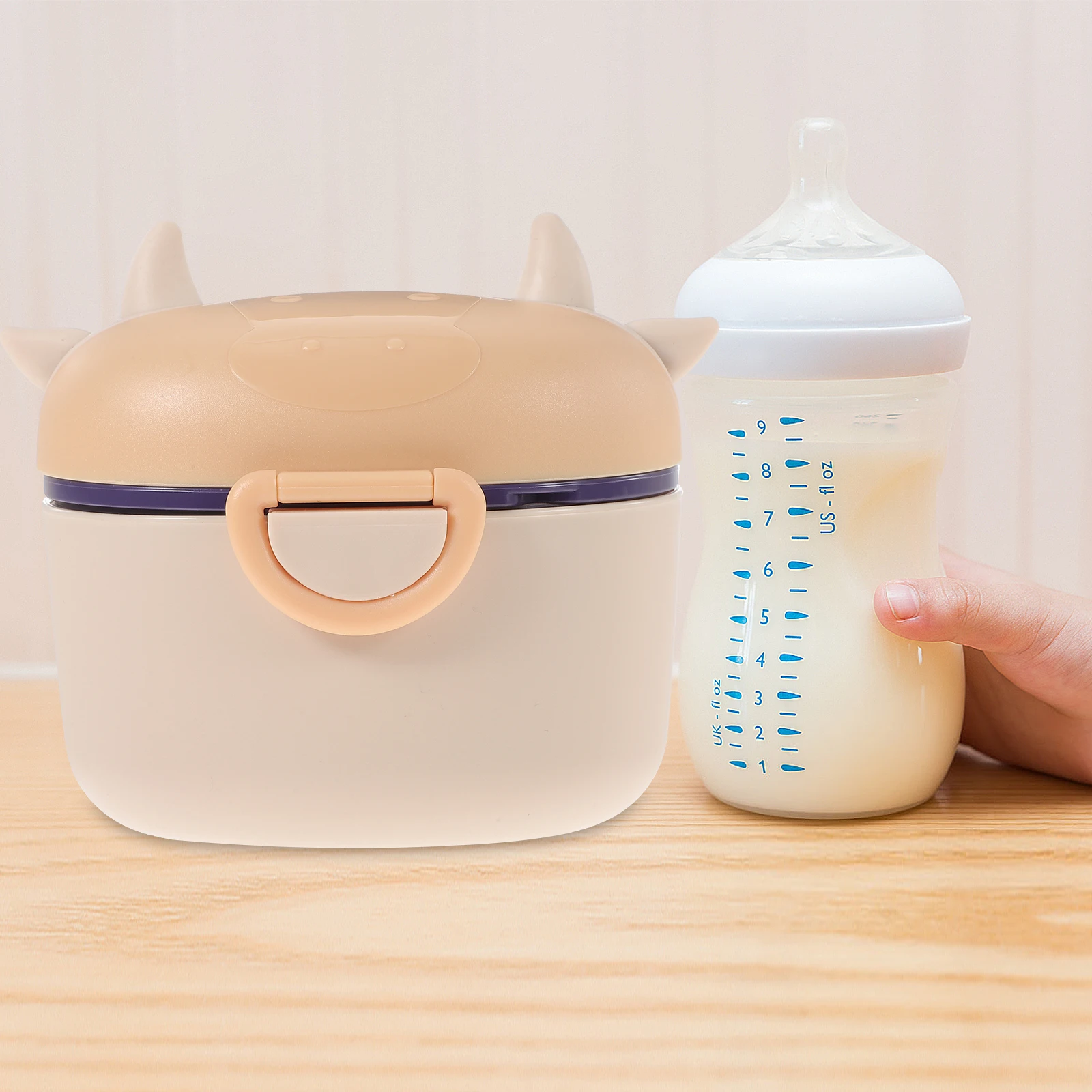 

Rice Noodle Storage Tank Infant Food Containers Portable Formula Dispenser Travel