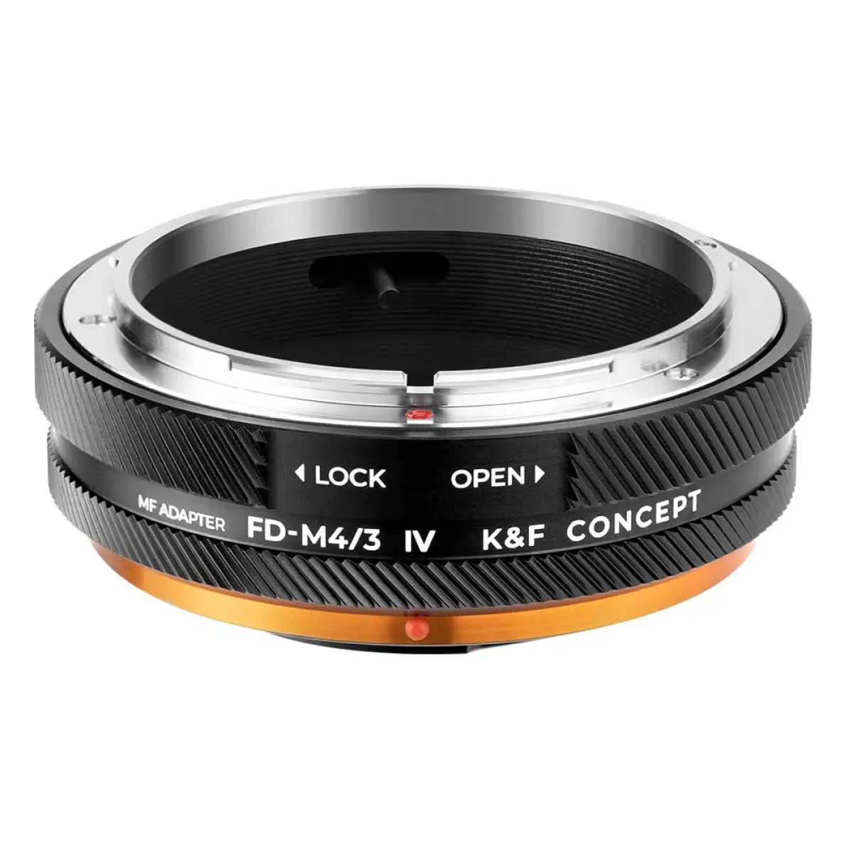 K&F Concept FD-M4/3 PRO Canon FD/FL Lens Mount to M4/3 Camera Body Adapter Ring with Matte Lacquer for Olympus Panasonic Lumix