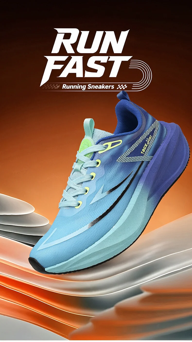 Damen-Laufschuhe mit Carbonplatte, Herren-Marathon-Sneaker, leichte, rutschfeste Sport-Sneaker für den Alltag – Detail 2