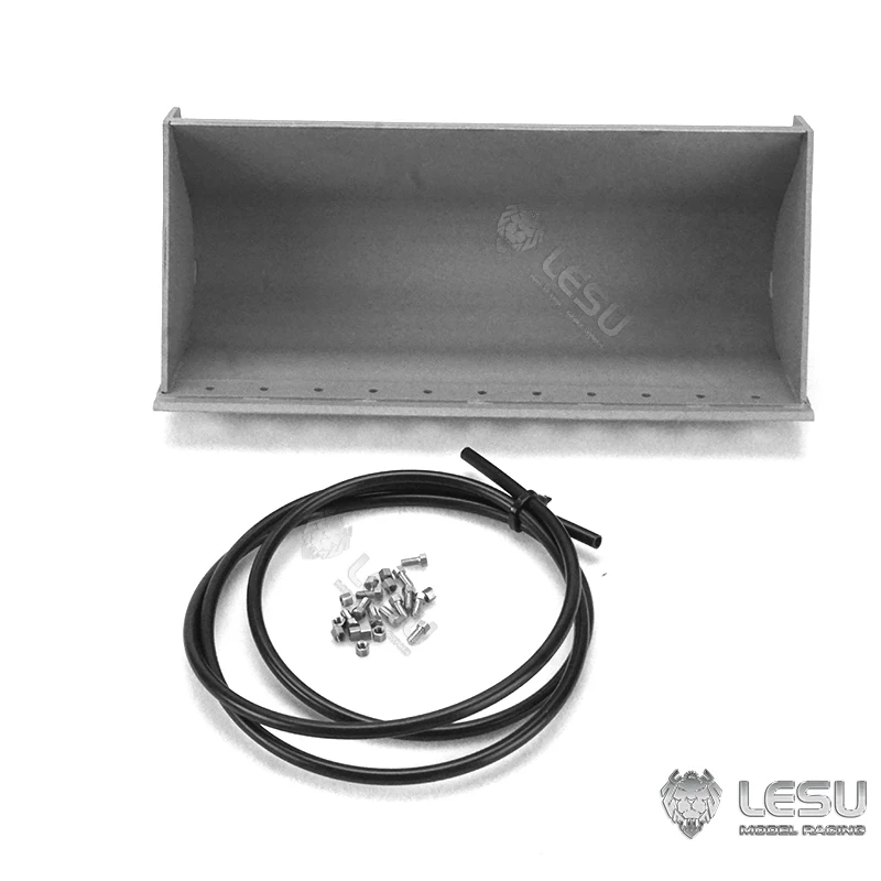 LESU Metal Bucket for Aoue Lt5 Lt5H 1/14 Hydraulic RC Skid Steer Loader Remote Control Toys Cars Model Th19132-Smt3