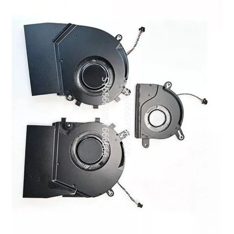 100% New Laptop 12V Cooling Fan Set 3Pcs For ASUS ROG Strix G9 G615 G635 With Disassembly Tools