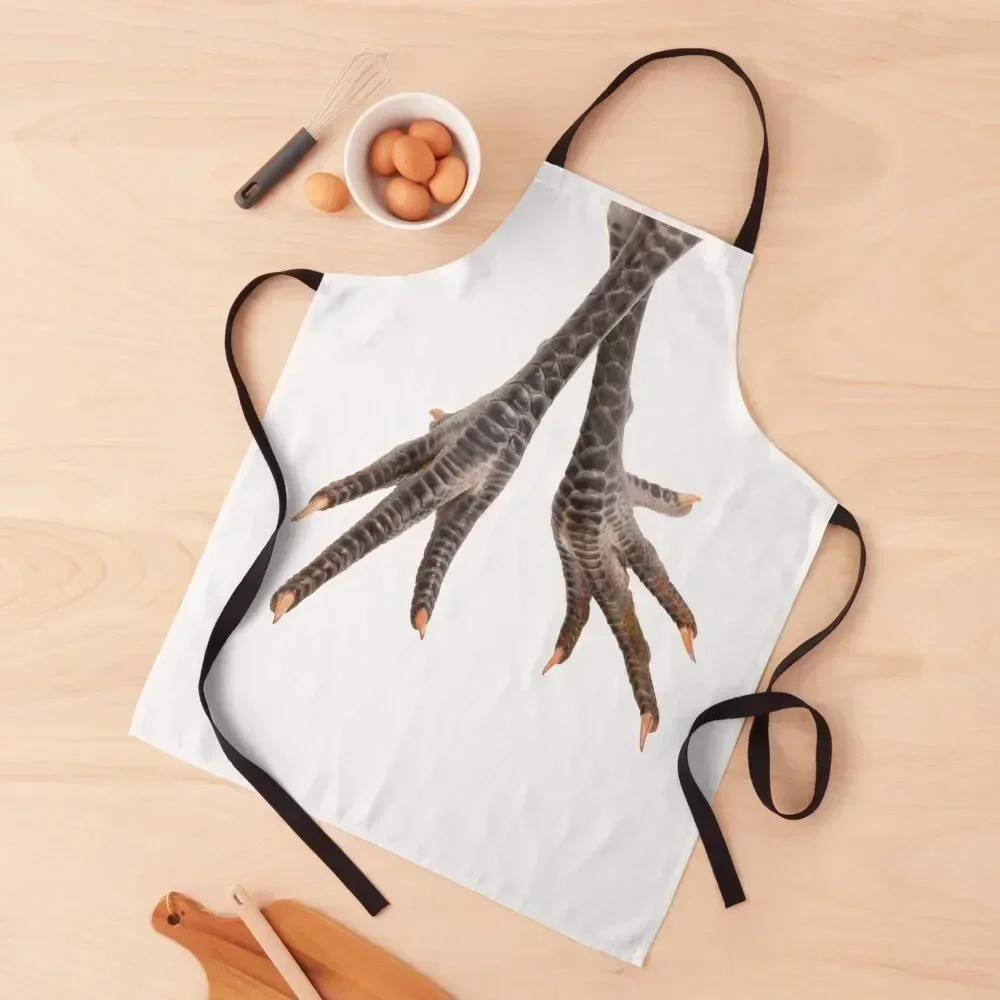 

Chicken feet Apron Customizable Kitchenware For Girl Hairdressing Apron