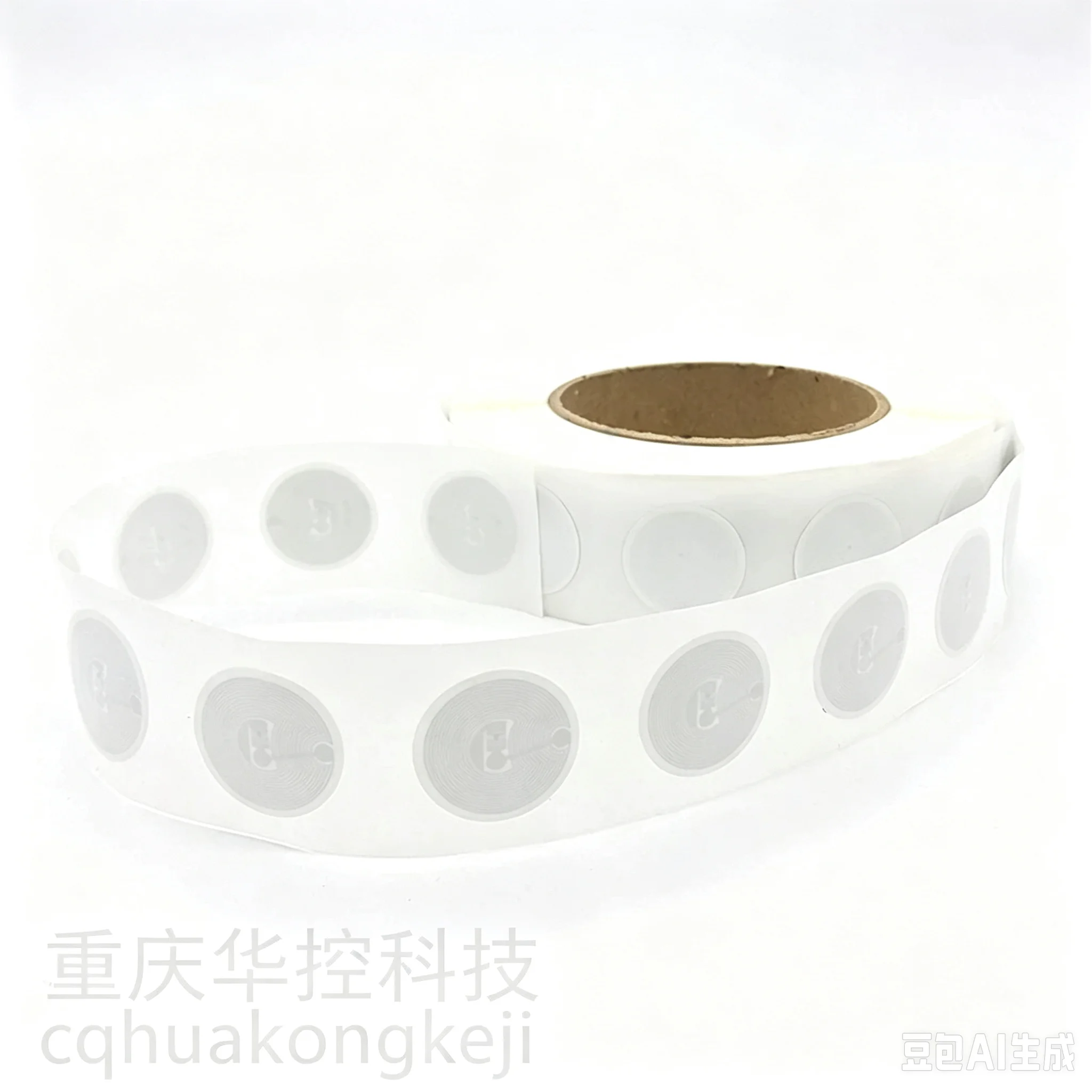 nfc-ntag215-1356mhz-nfcコイン型バッジカード-iso-ec14443a-25mm-防水pvc-215-電子タグ