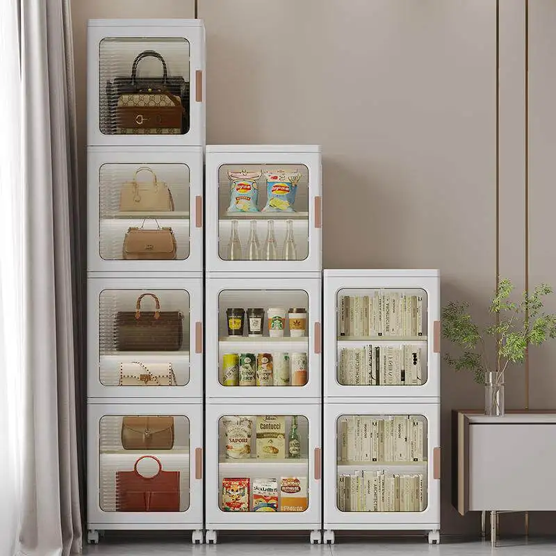 Big Size Open Closet Shelf Simple Vintage Professional Save Space Relaxing Cheap Wardrobe Luxury