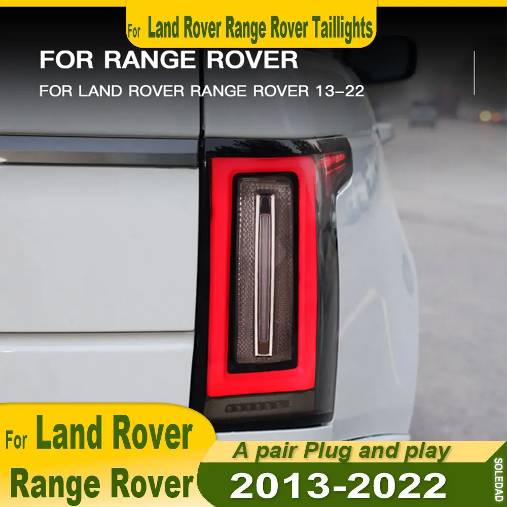 Tail Lamp For Land Rover Range Rover Vogue 2013-2022 L405 Taillights Cullinan Modified Light LED Rear Lights Turn Signal Light