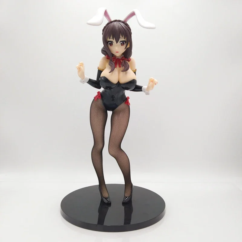 37cm FREEing B-style Yunyun Bunny Girl Anime Figure Erina Nakiri Sexy Action Figure Erza Scarlet Figurine Collectible Model Toys