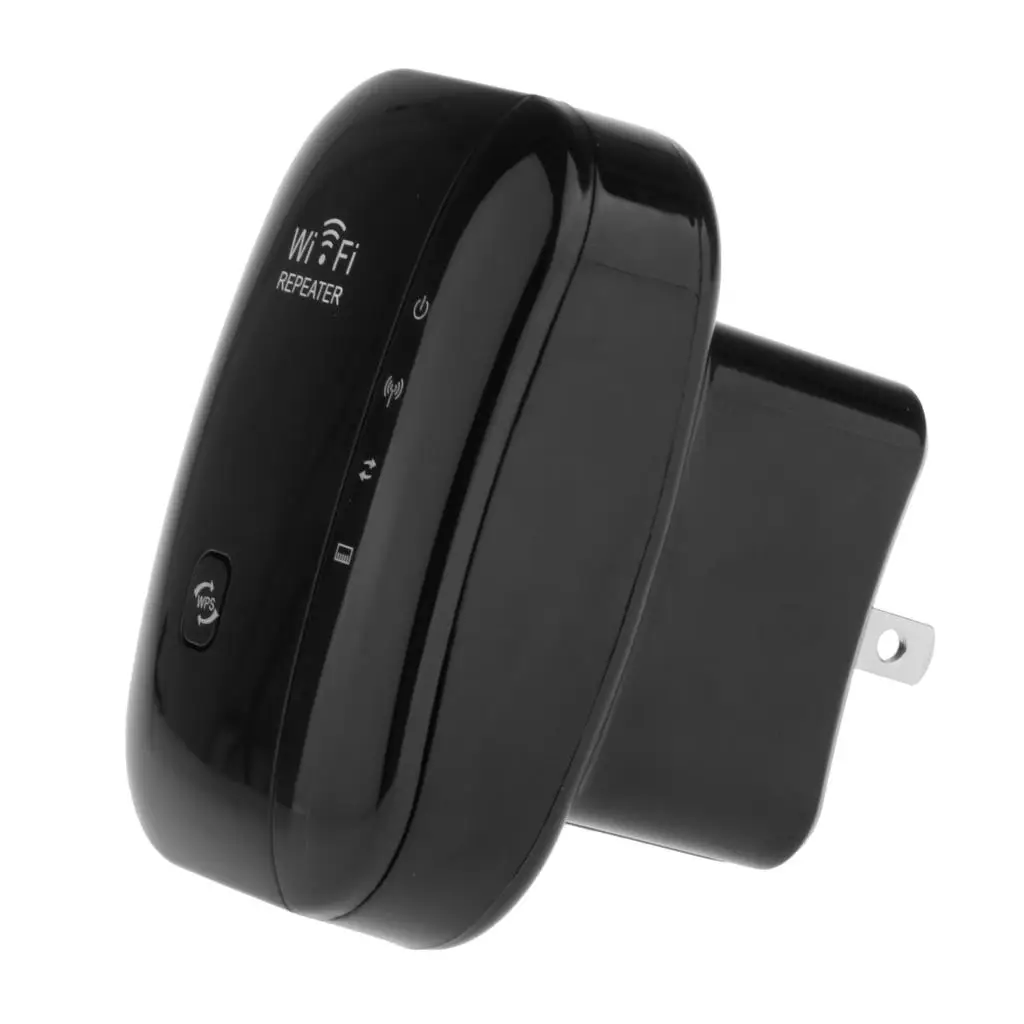 Wireless-N WiFi Repeater 2.4G Network WiFi Range Extender Integrated Antenna LAN Port 300Mbps Wireless Router Signal Amplifier