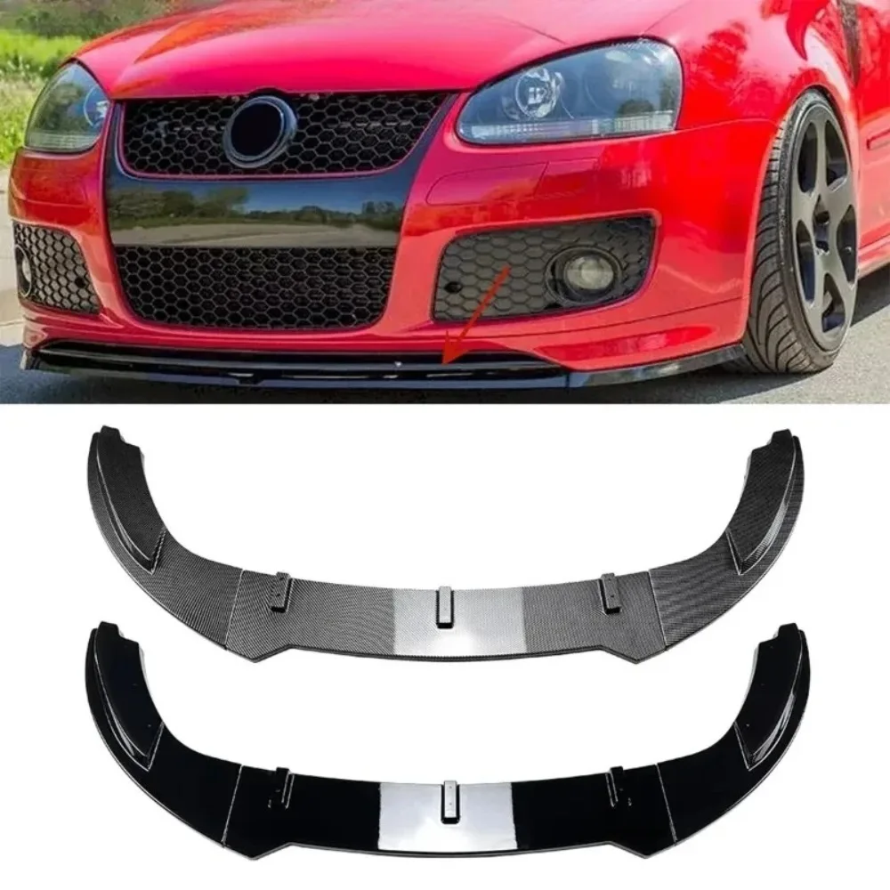 Adecuado para Golf 5mk5 GTI: alerón delantero, cejas de faro, faldones laterales, alerón trasero, alerón superior, modificación