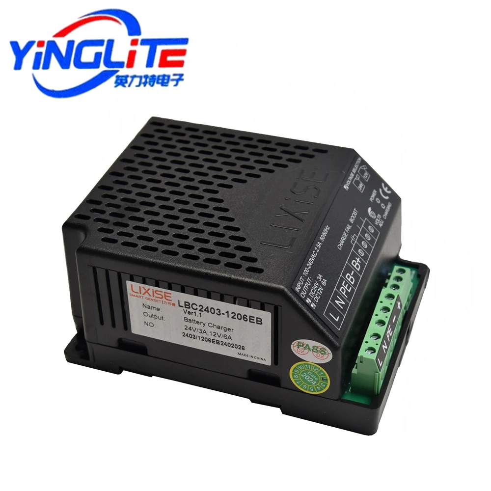 LBC2403-1206EB LIXISE Power Intelligent Charger Starting Starter Battery Lead Battery Float Charger