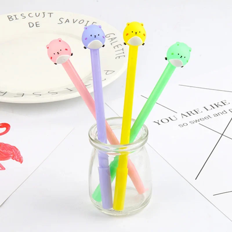 

Manufacturer Direct Cartoon Creative Small Cute Animal Neutral Mole Black Water-based Pen Student Stationery