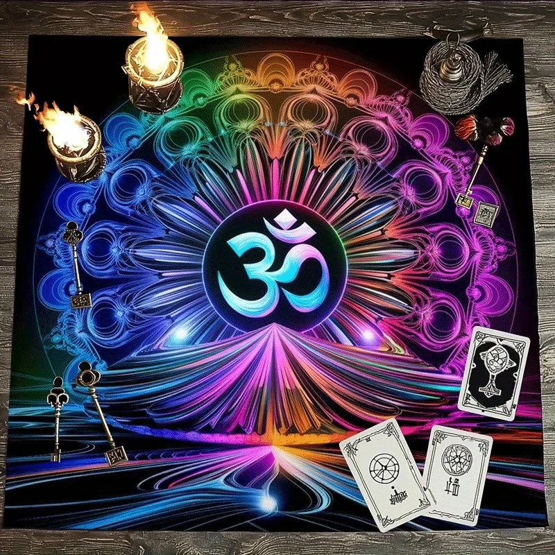 Rainbow Chakra Om S…