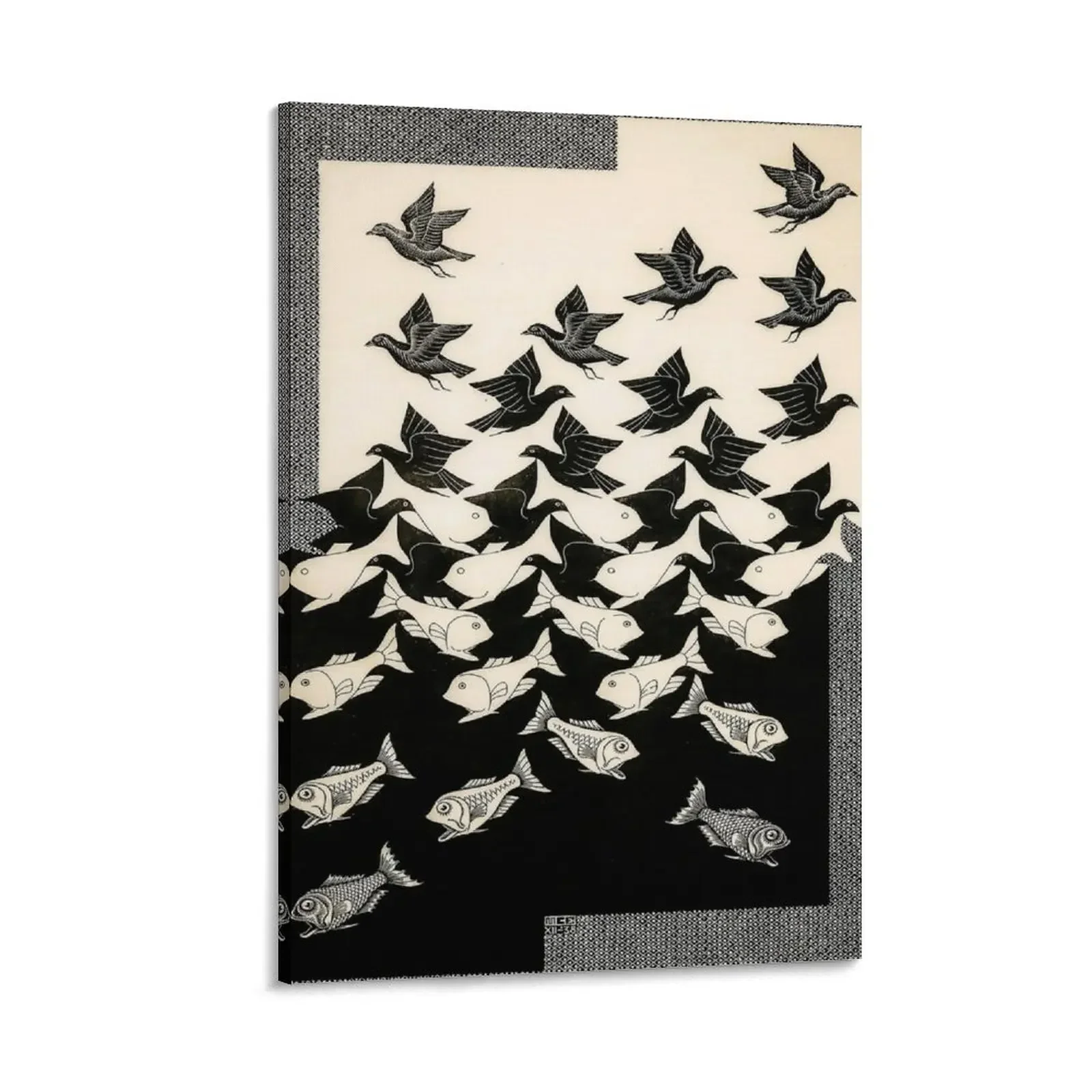 

M.C. Escher Canvas Painting house decoration bedroom decoration bedrooms decor cute room decor